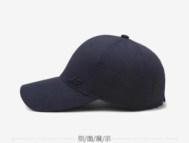 Gray Unisex Baseball Cap with Logo — feature 10