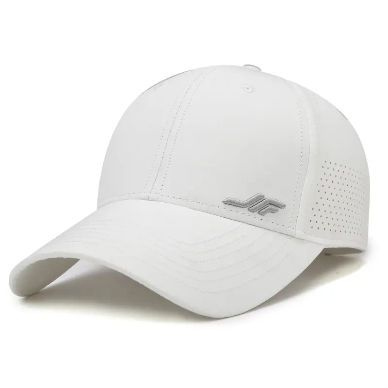 Gray Unisex Baseball Cap with Logo - Image 7