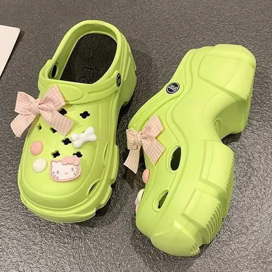 Women's Super Thick Bow Sandals Summer 2025 - Image 15