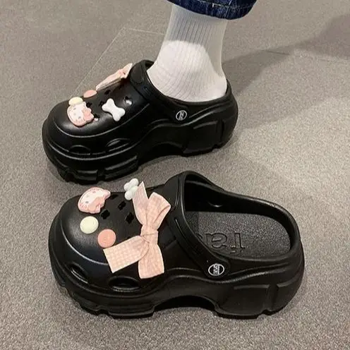 Women's Super Thick Bow Sandals Summer 2025 - Image 16