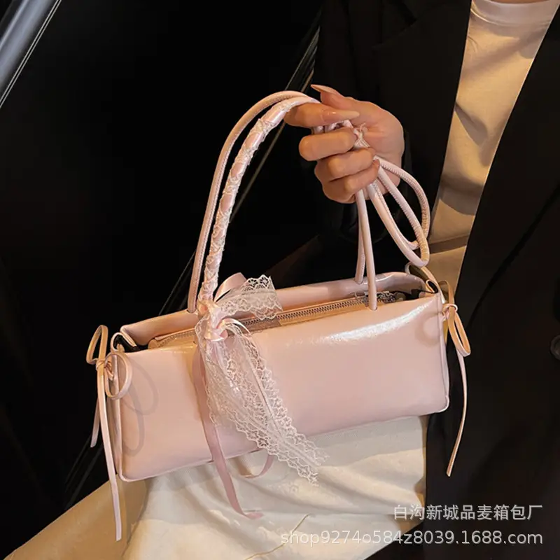 Silver One-shoulder Handbag for Women - Image 8