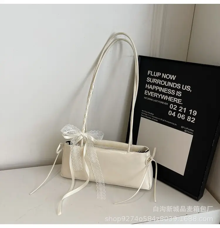 Silver One-shoulder Handbag for Women - Image 2