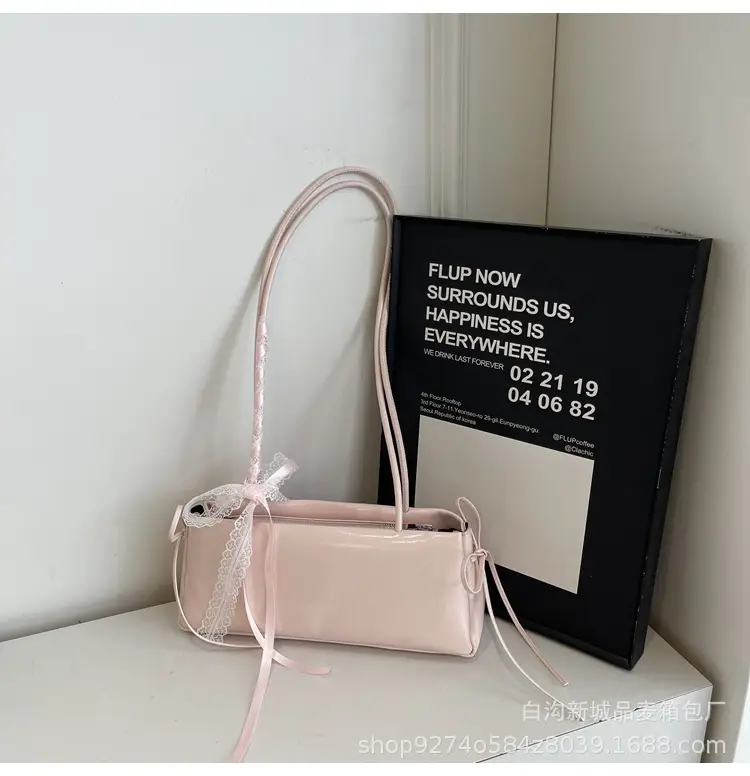 Silver One-shoulder Handbag for Women - Image 3
