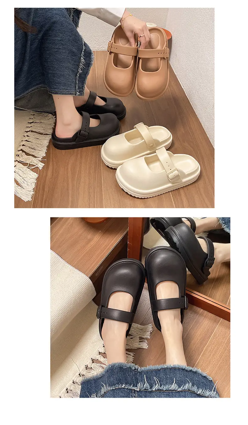 Women Mary Jane Sandals Black Slipper Summer โ feature 9