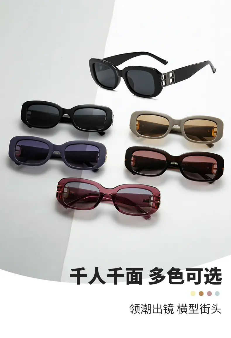 Women Square Frame Polarized Sunglasses Black — feature 4