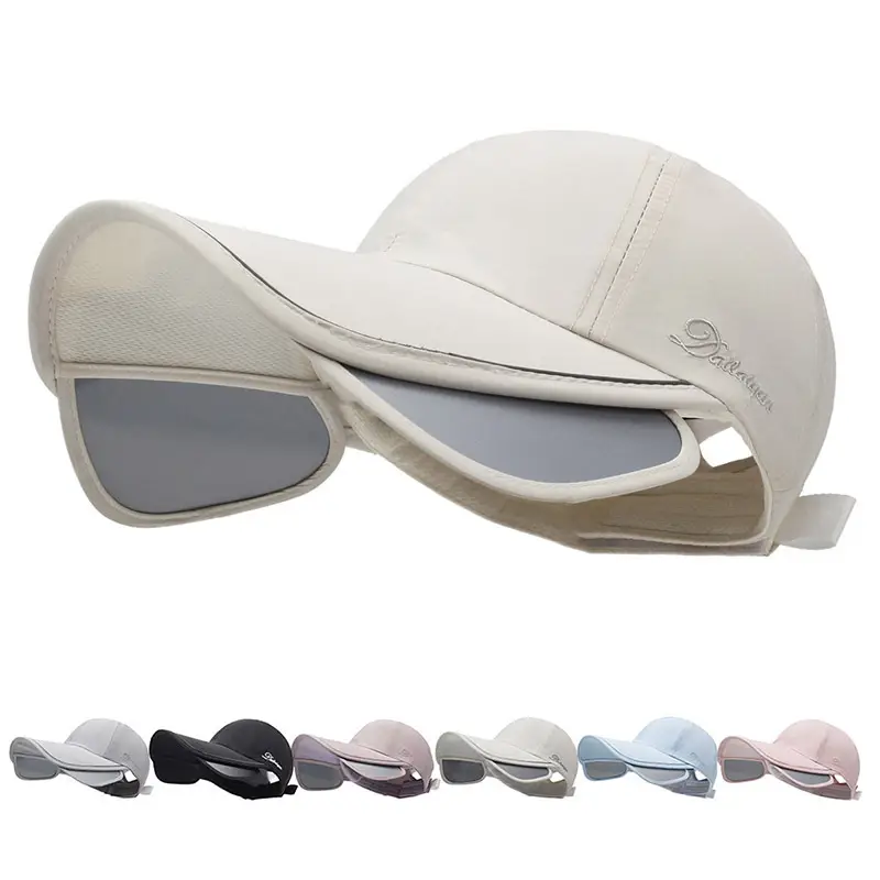 Children's Sunscreen Baseball Cap Beige Quick-Drying