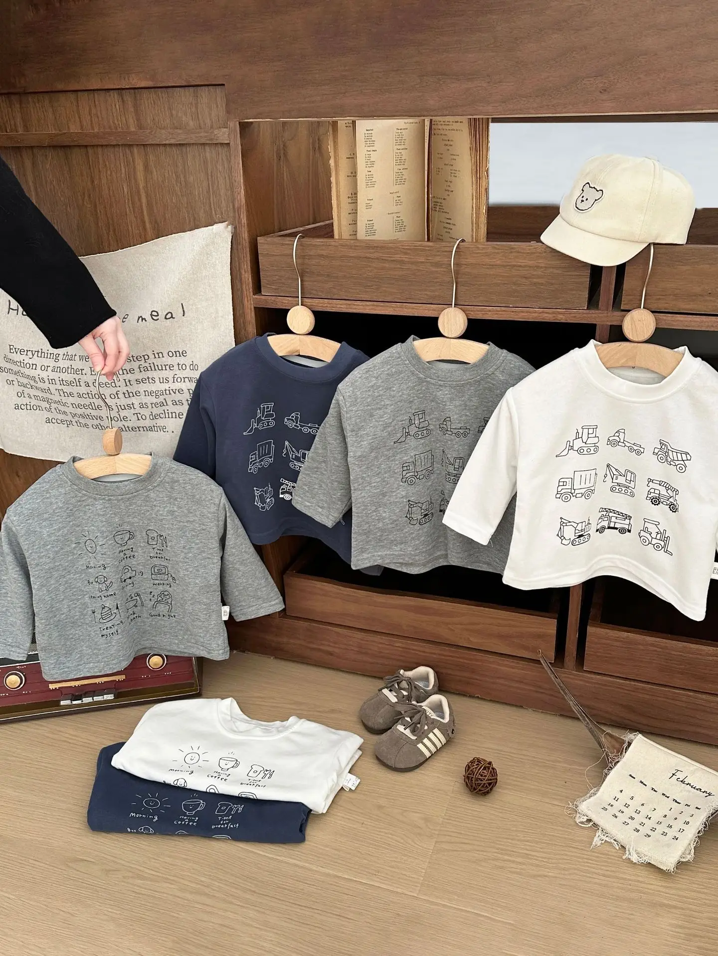Baby's Cotton Long Sleeve T-shirt Cartoon Print Spring Autumn 2025 - Image 3
