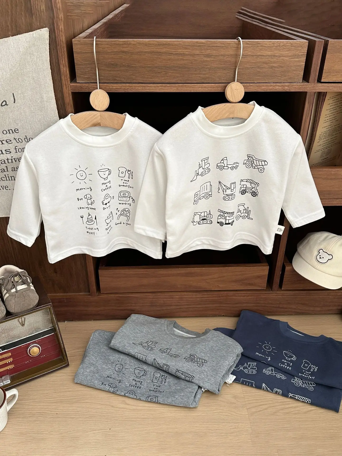 Baby's Cotton Long Sleeve T-shirt Cartoon Print Spring Autumn 2025 - Image 6