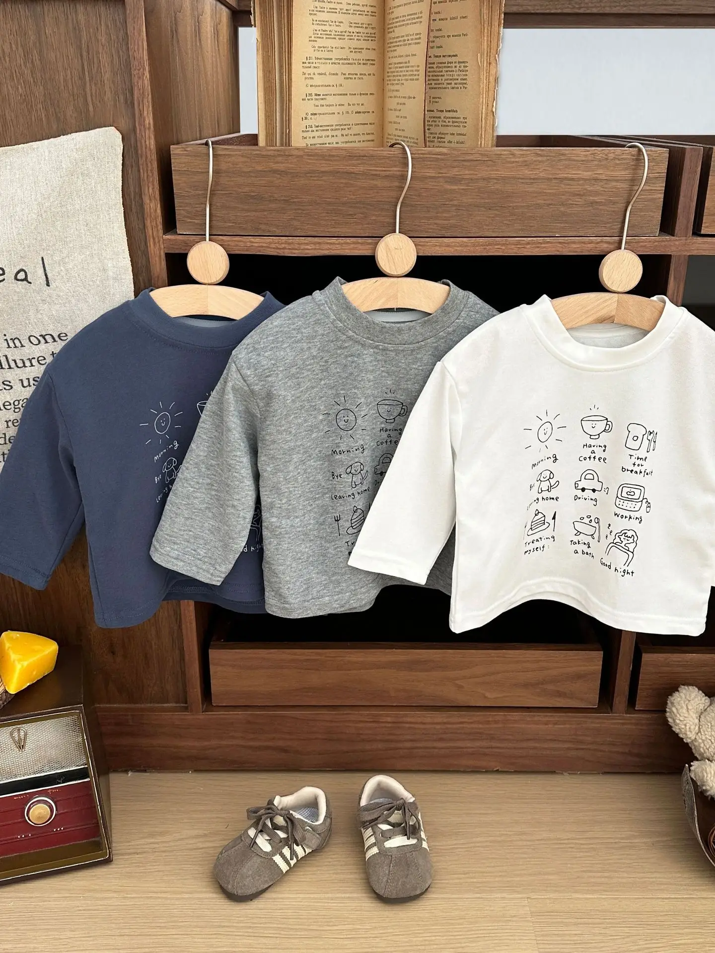 Baby's Cotton Long Sleeve T-shirt Cartoon Print Spring Autumn 2025 - Image 7