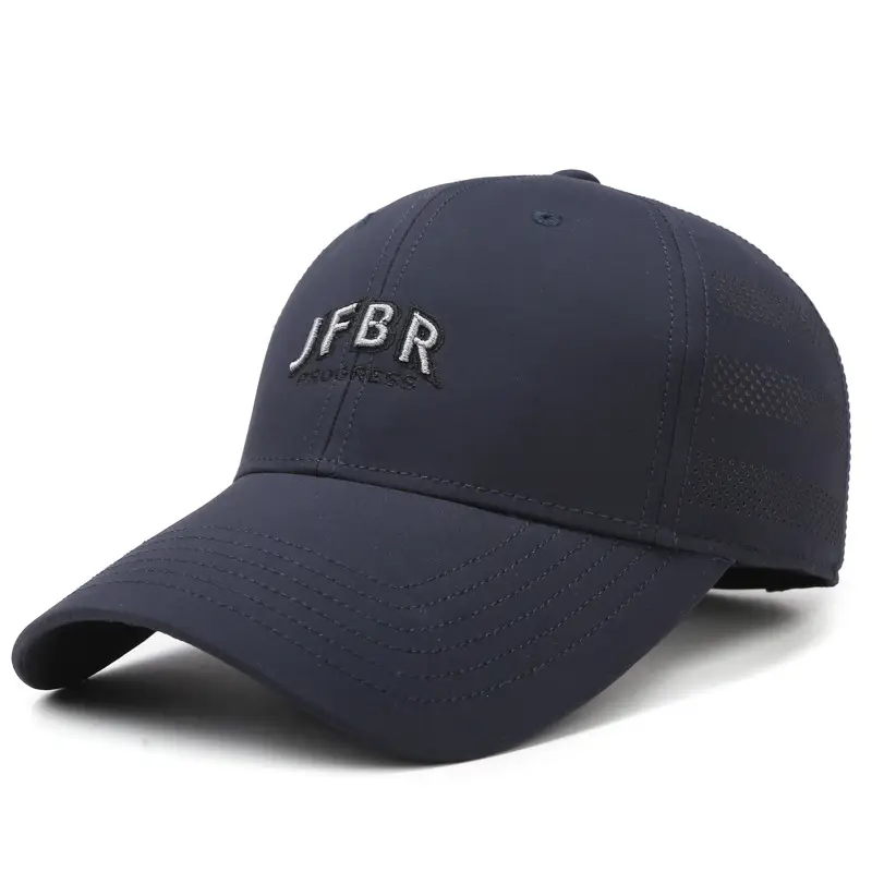 Korean Embroidered Baseball Cap Sunscreen Hat Black - Image 2