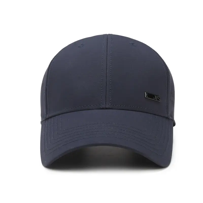 Men's Navy Baseball Cap Iron Top Casual Outdoor Sunshade - Image 10