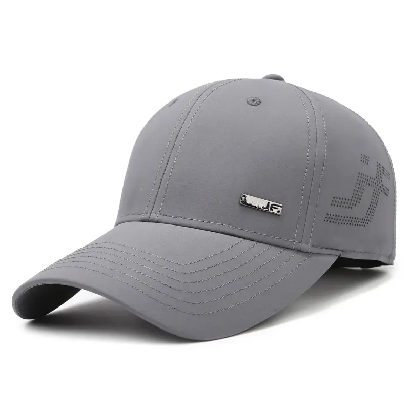 Men's Navy Baseball Cap Iron Top Casual Outdoor Sunshade - Image 3