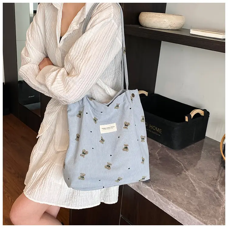 Women's Pink Embroidered Crossbody Bag Large Capacity — feature 23