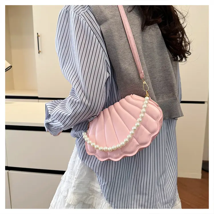 Red Pearl Crossbody Bag for Women Spring 2025 — feature 16