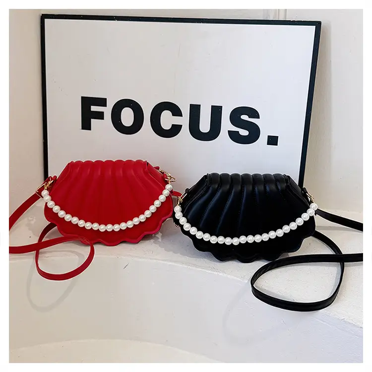 Red Pearl Crossbody Bag for Women Spring 2025 — feature 35