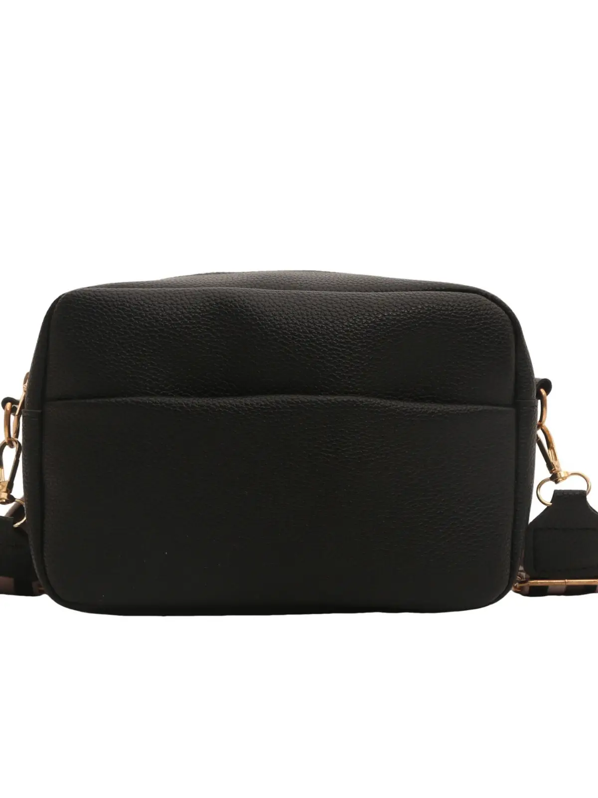 Women's White Square Messenger Bag with Wide Strap - Image 9