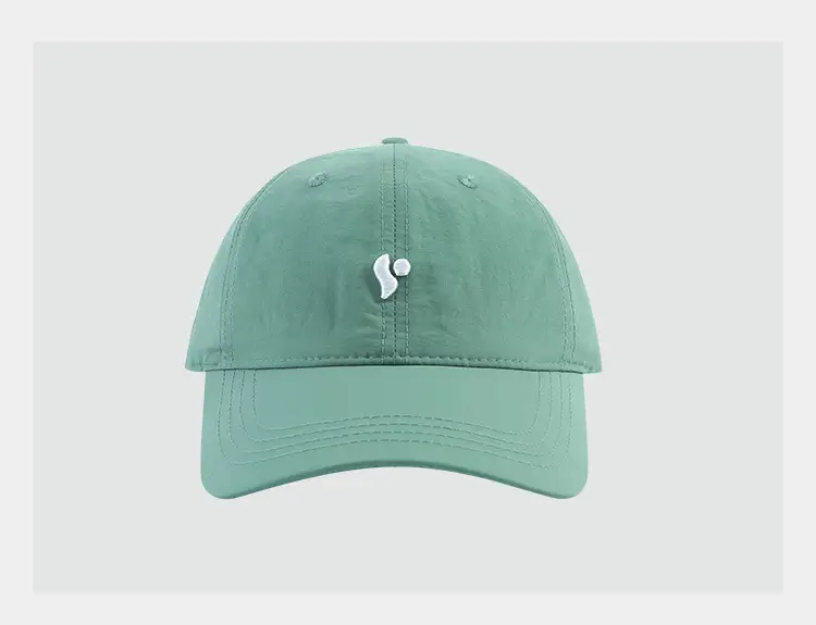 Women Baseball Cap Green Cotton Sunshade 12cm — feature 11