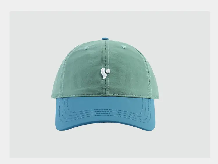 Women Baseball Cap Green Cotton Sunshade 12cm — feature 13