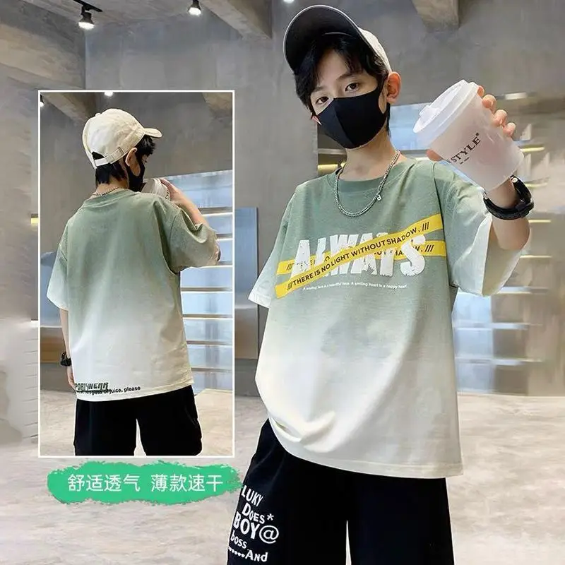 Boys Cotton T-Shirt Medium Large Summer Wear