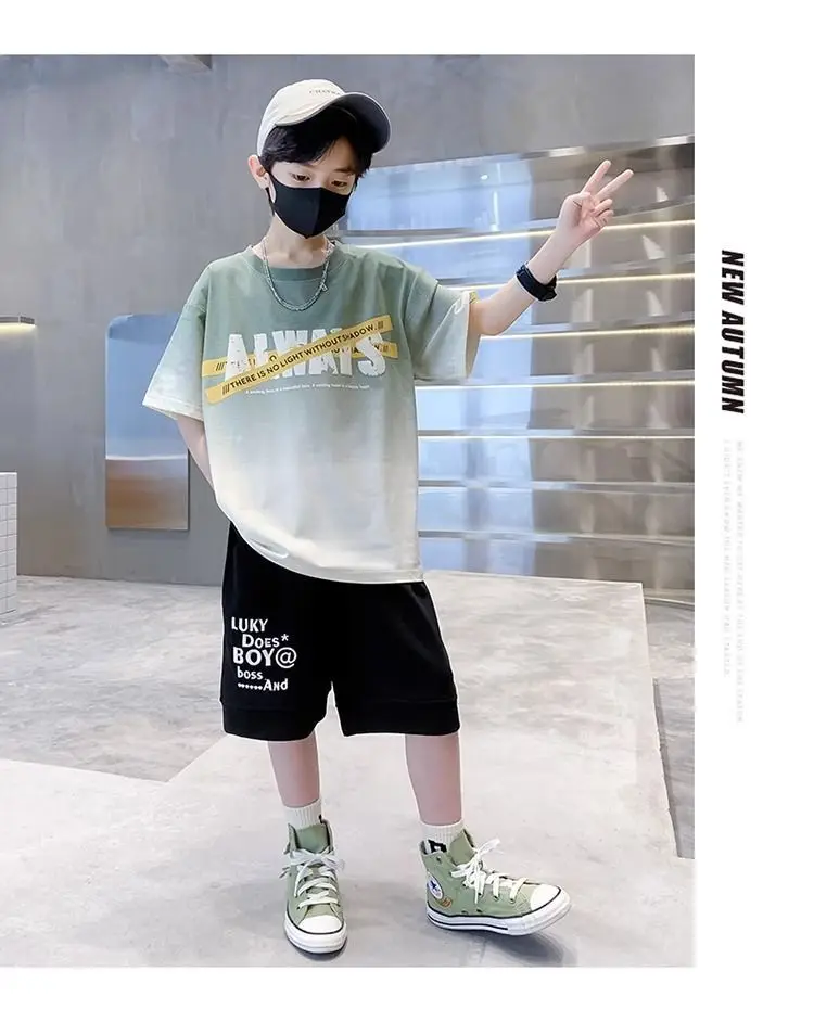 Boys Cotton T-Shirt Medium Large Summer Wear — feature 12