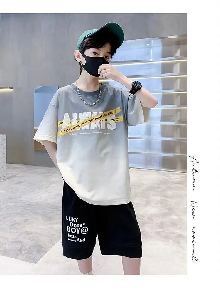 Boys Cotton T-Shirt Medium Large Summer Wear — feature 17
