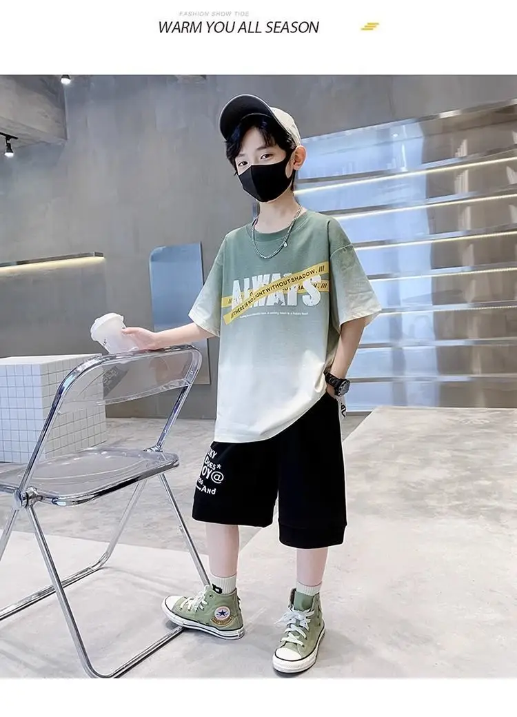Boys Cotton T-Shirt Medium Large Summer Wear — feature 8