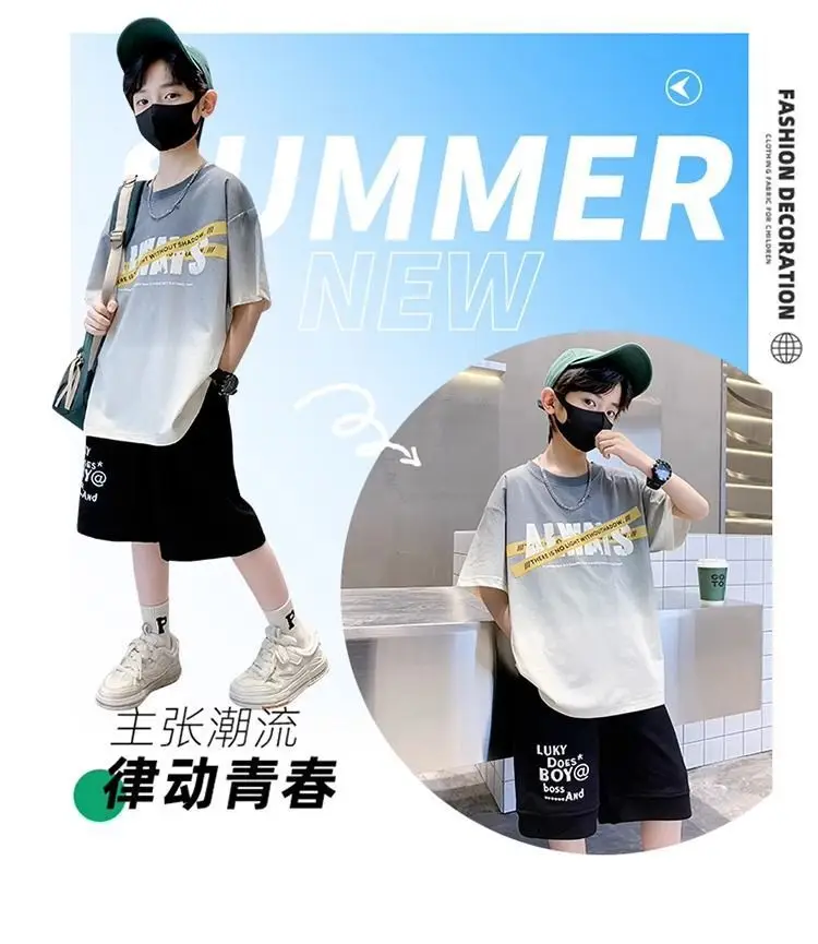 Boys Cotton T-Shirt Medium Large Summer Wear — feature 9