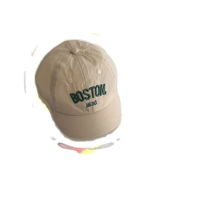 Green Boston Headband Cap for Kids Spring Autumn - Image 10