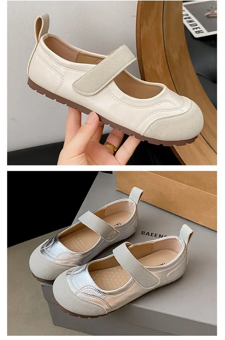 2025 Spring Explosions Retro Single-layer Shoes Women's All-match New Casual Soft-soled Lightweight Shallow Flat Mary Jane Shoes — feature 16