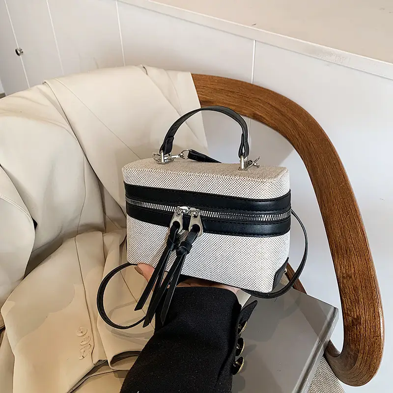 Women's Contrast Color Handbag 2025 New - Image 12