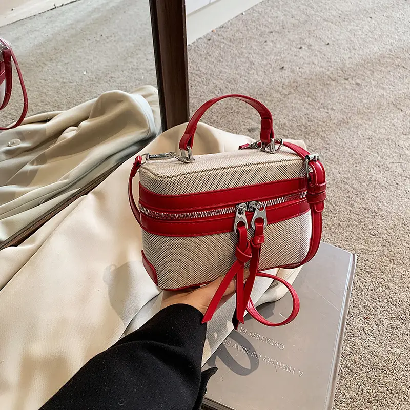 Women's Contrast Color Handbag 2025 New - Image 13