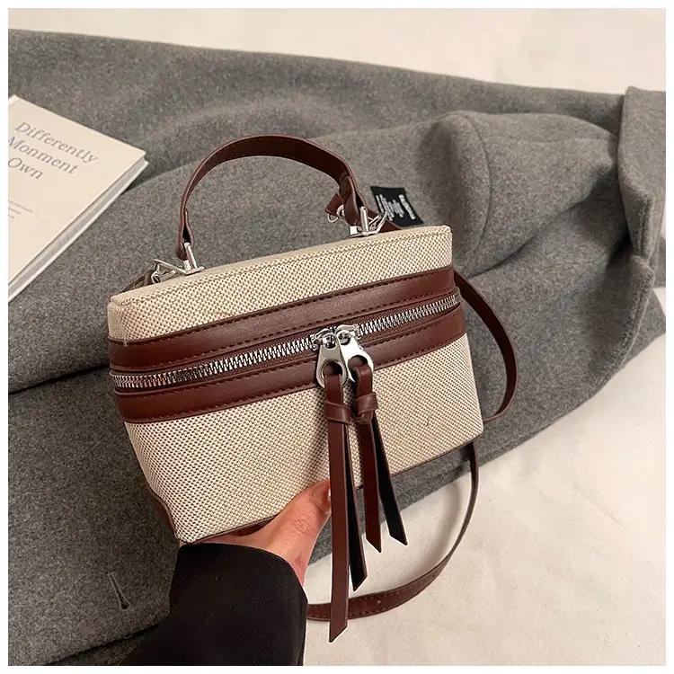 Women's Contrast Color Handbag 2025 New — feature 29