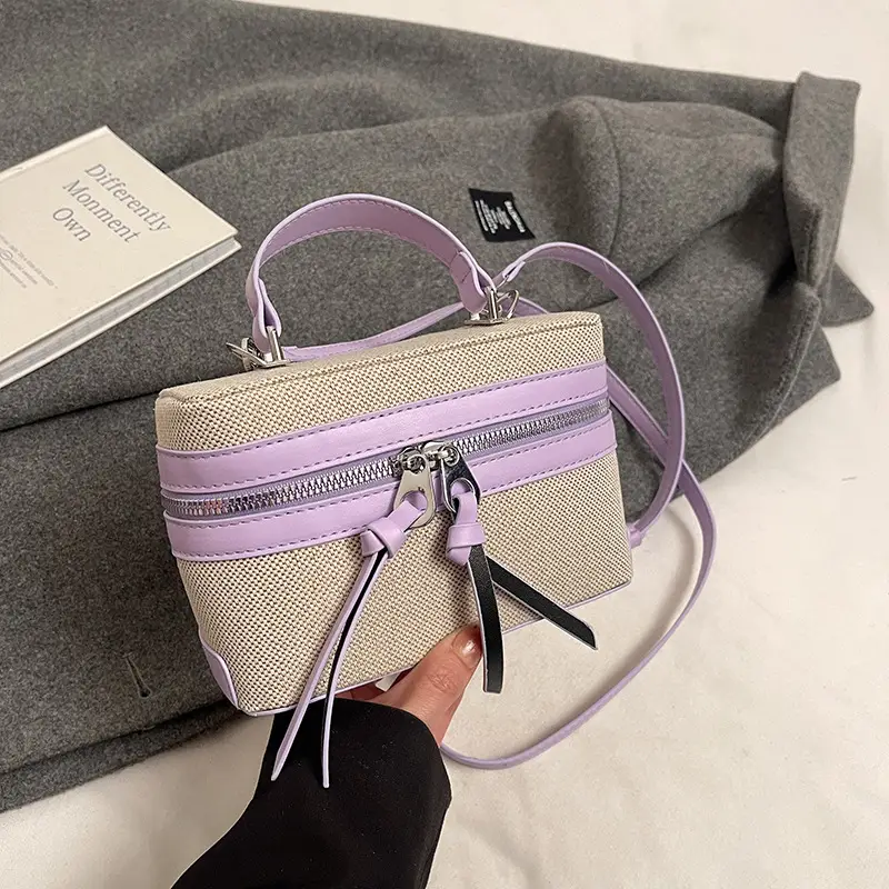 Women's Contrast Color Handbag 2025 New - Image 10
