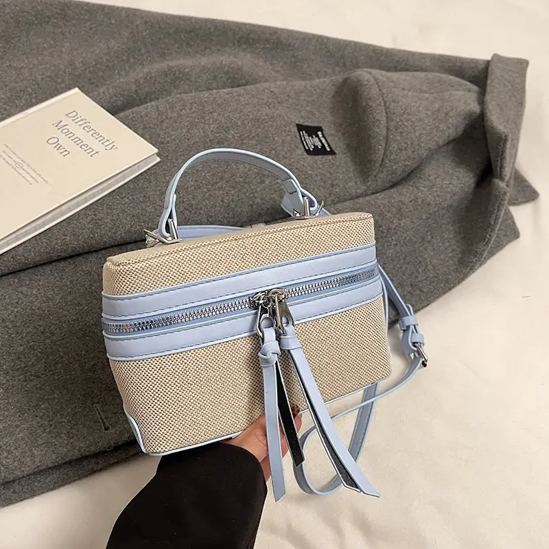 Women's Contrast Color Handbag 2025 New - Image 7