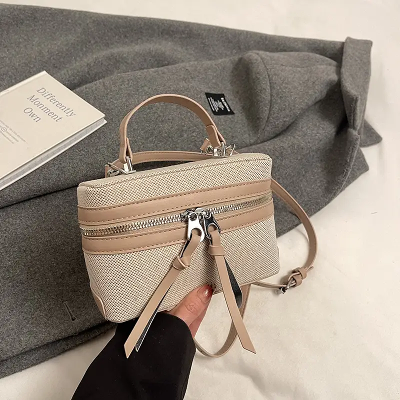 Women's Contrast Color Handbag 2025 New - Image 9