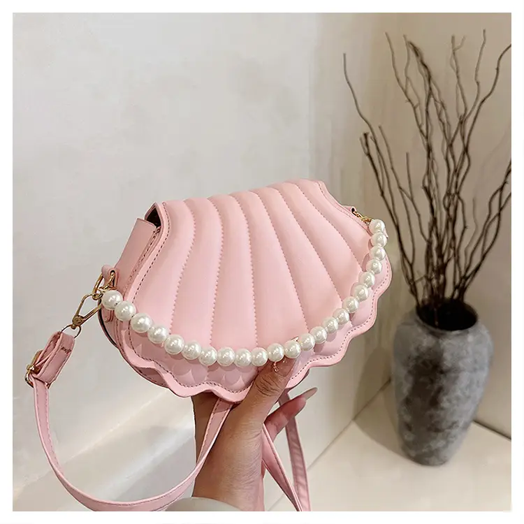 Women's Cream Pearl Pearl Shoulder Bag 2025 Spring New — feature 30
