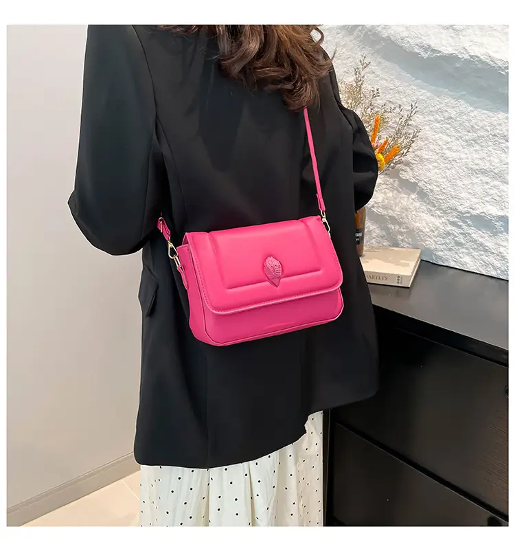 White PU Crossbody Bag for Women Minimalistic 2025 — feature 14