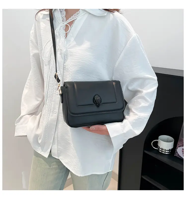 White PU Crossbody Bag for Women Minimalistic 2025 — feature 18