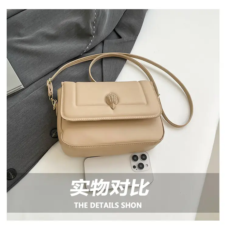 White PU Crossbody Bag for Women Minimalistic 2025 — feature 6