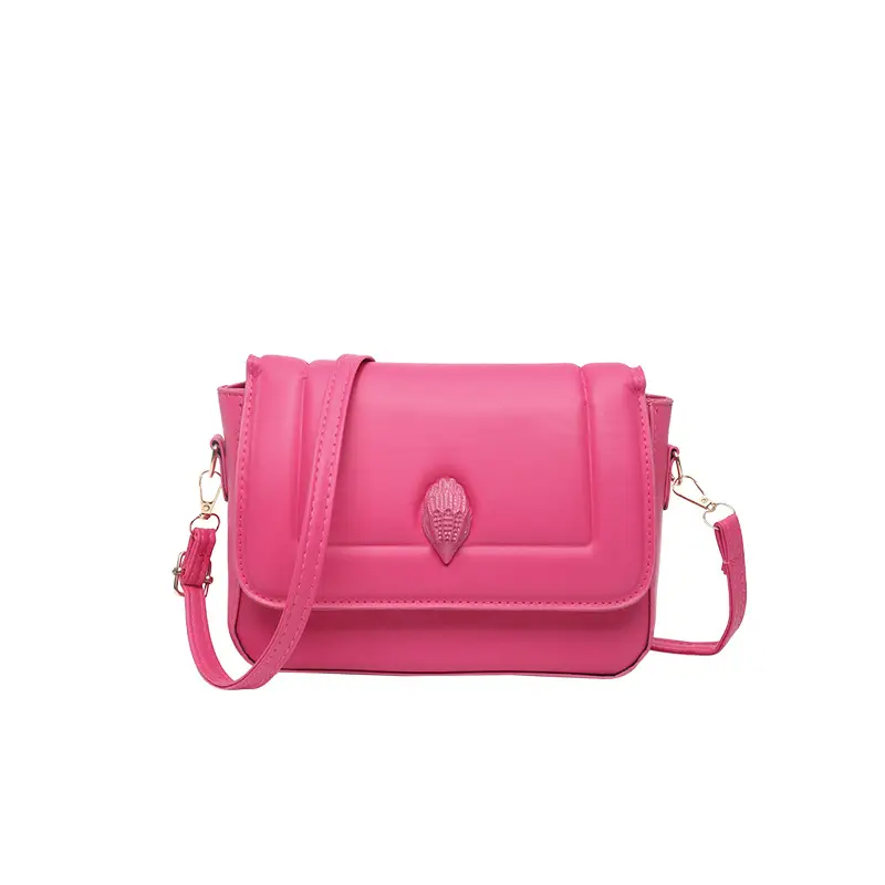 White PU Crossbody Bag for Women Minimalistic 2025 - Image 3