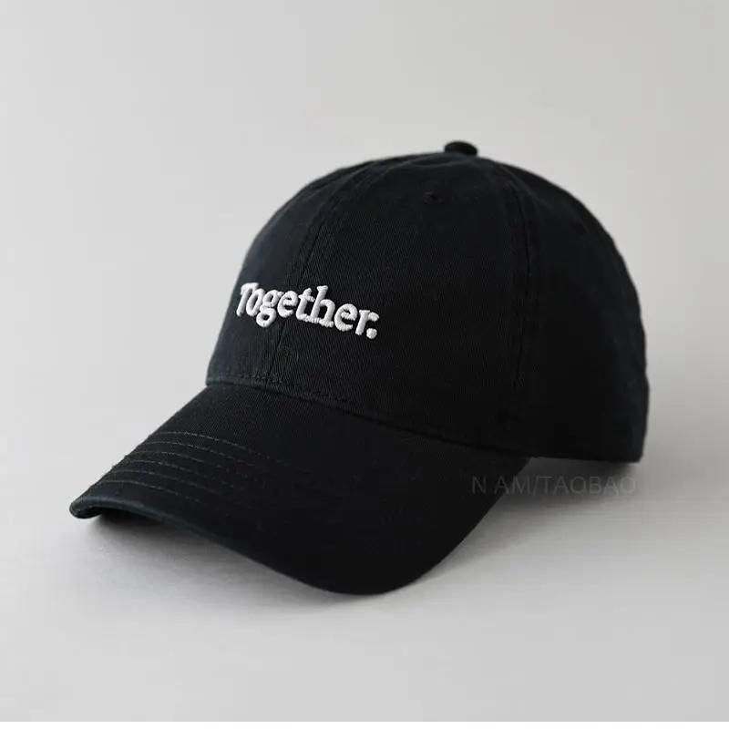2025 New Letter Embroidered White Baseball Cap - Image 9
