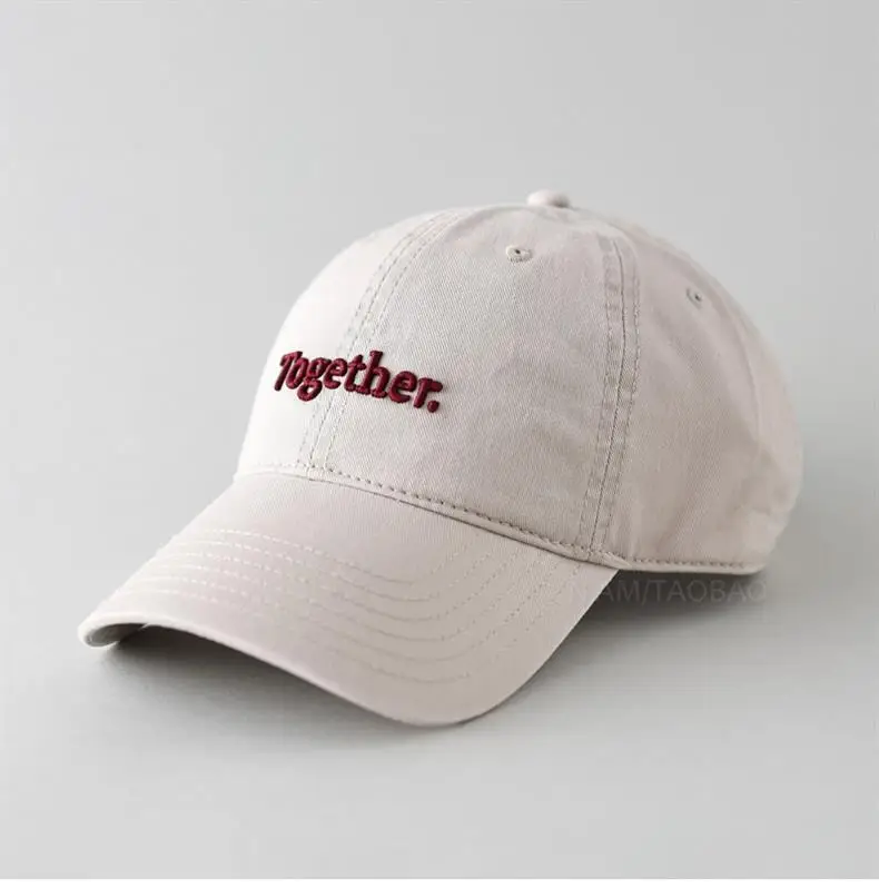 2025 New Letter Embroidered White Baseball Cap — feature 11