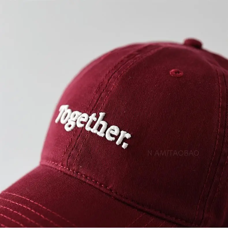 2025 New Letter Embroidered White Baseball Cap — feature 15