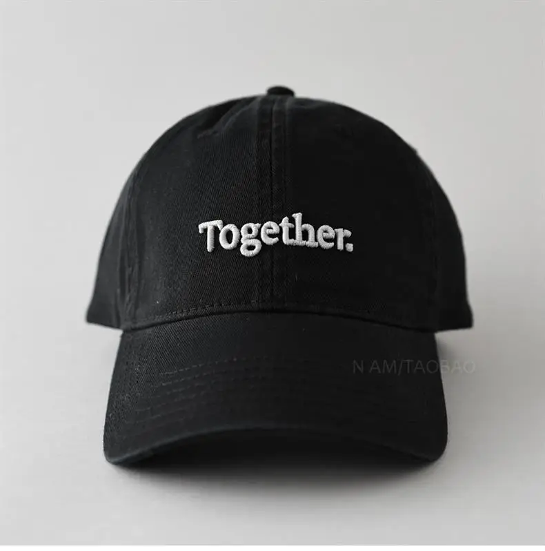 2025 New Letter Embroidered White Baseball Cap — feature 3