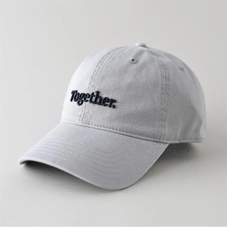2025 New Letter Embroidered White Baseball Cap — feature 4