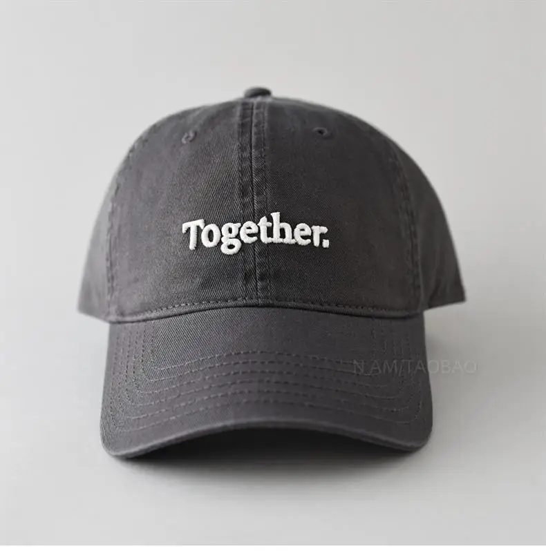2025 New Letter Embroidered White Baseball Cap — feature 9