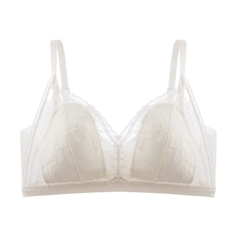 French Style Lace Underwear Women's Big Chest