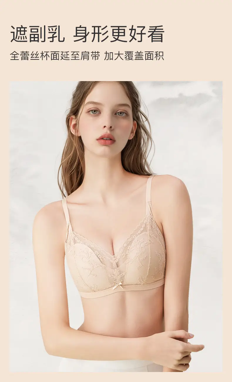 French Style Lace Underwear Women's Big Chest — feature 12