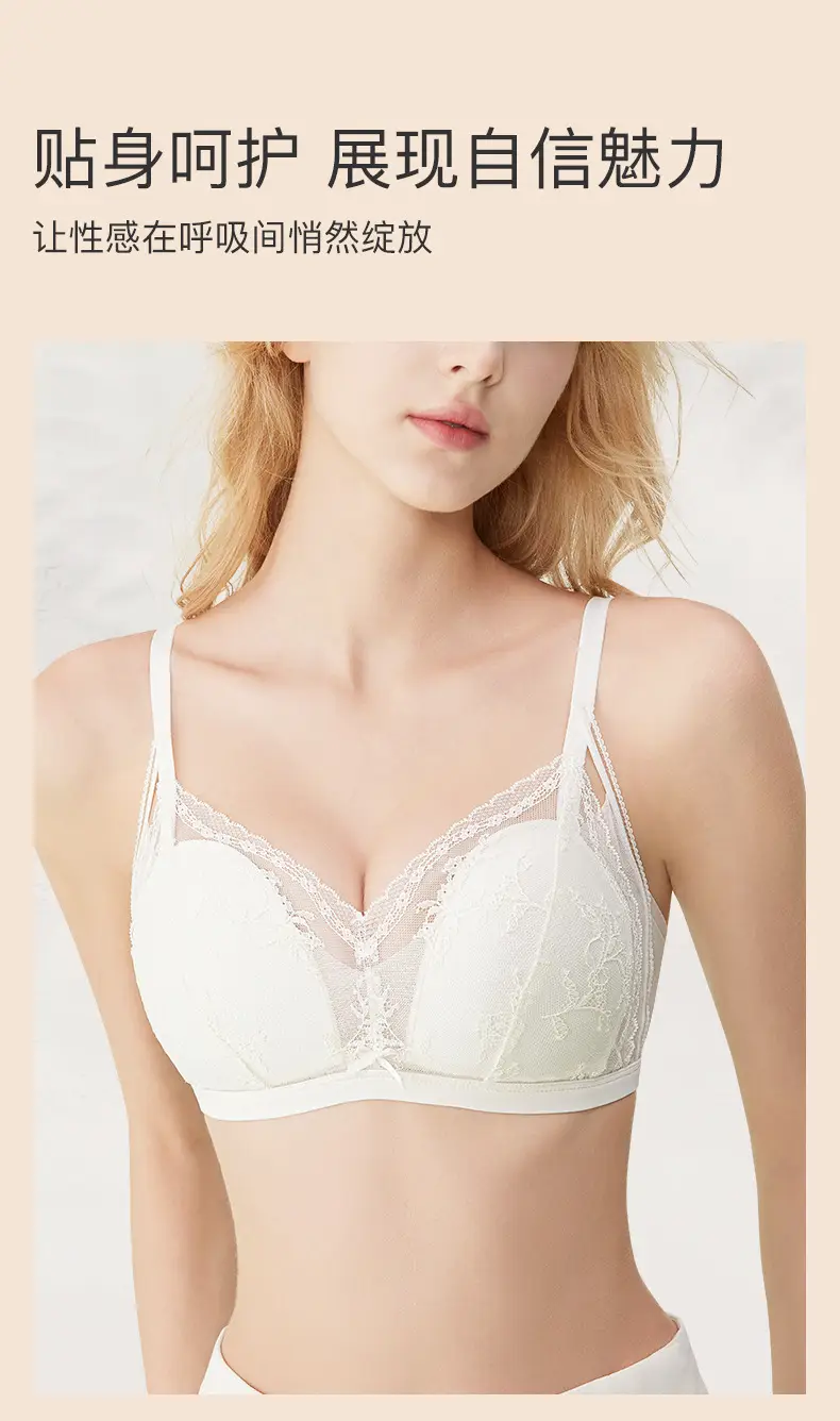 French Style Lace Underwear Women's Big Chest — feature 14