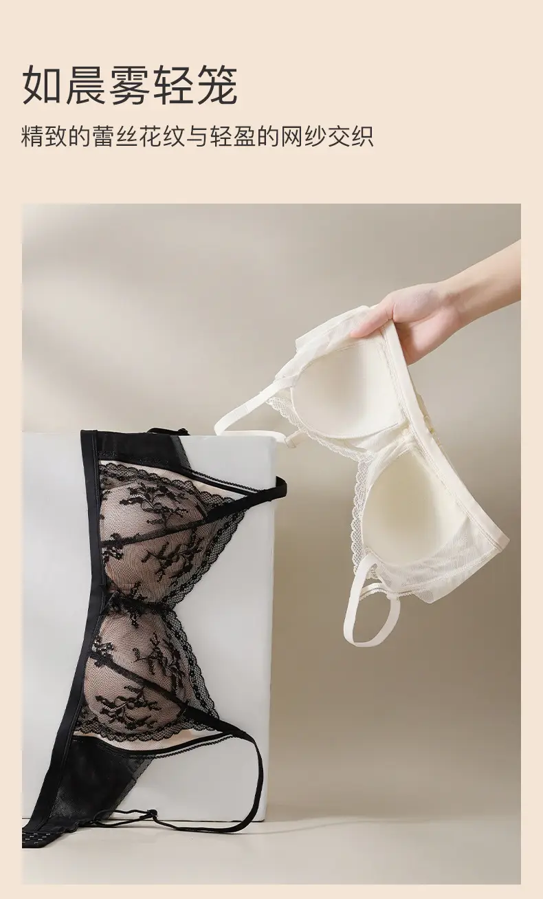 French Style Lace Underwear Women's Big Chest — feature 16